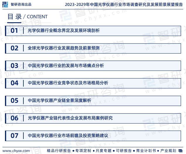 智研咨询发布—光学仪器行业发展环九游会境及投资前景分析报告(图2)